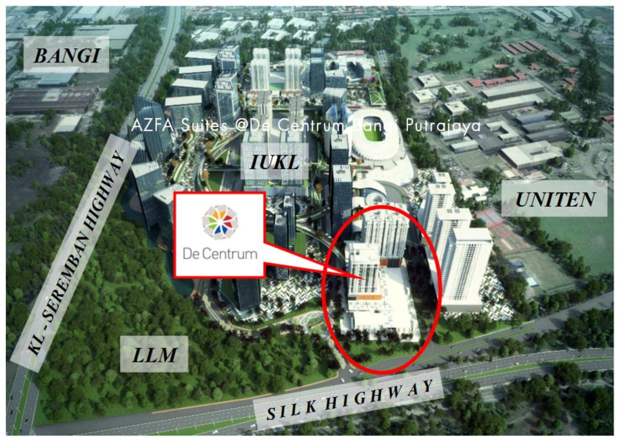 Azfa Suite13 At De Centrum Putrajaya-Bangi Kajang Eksteriør billede